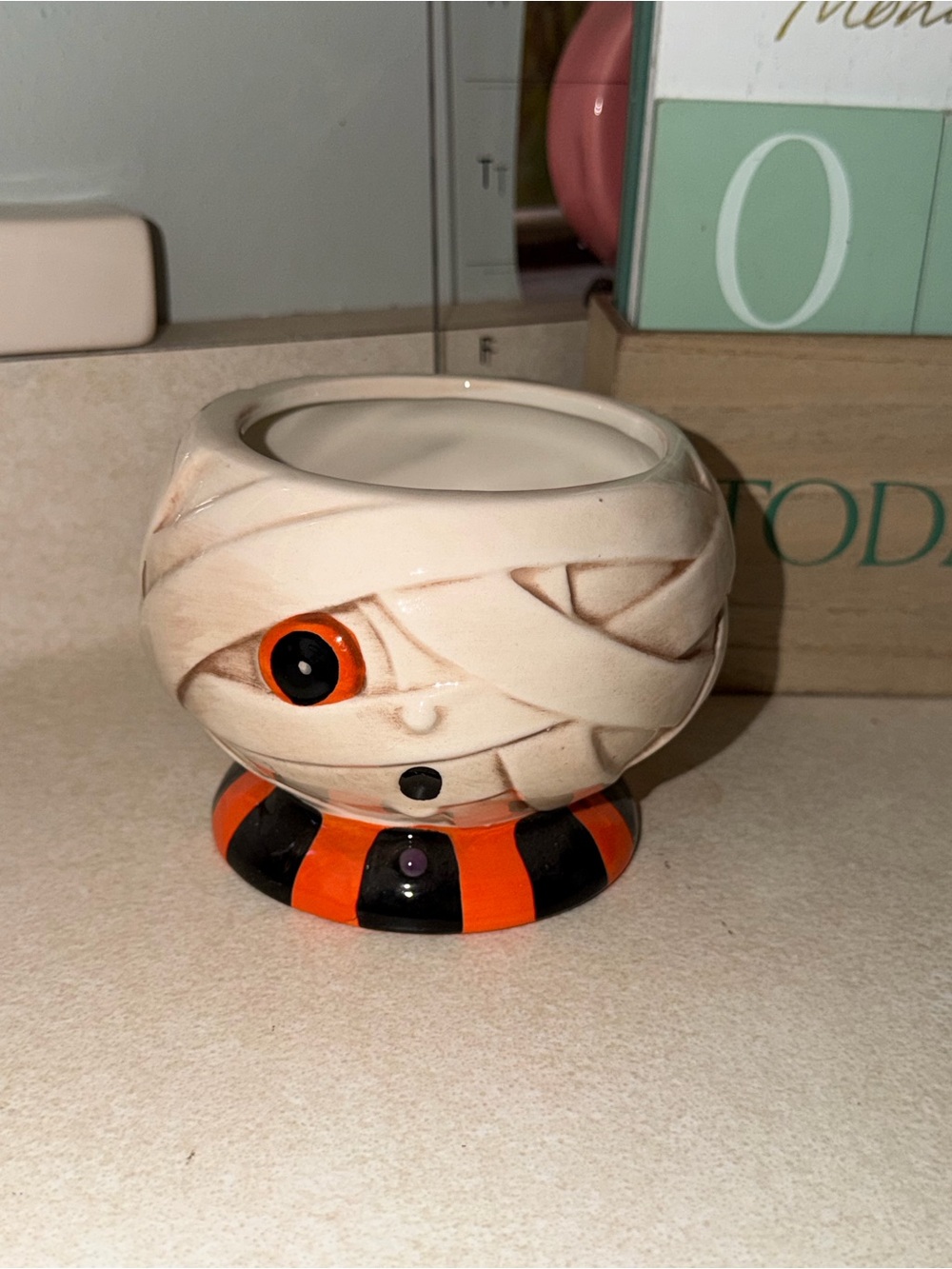 Johanna parker carnival cottage mummy bowl
